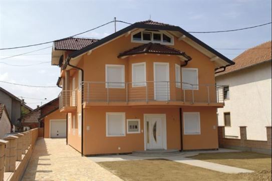 Residential building with PVC windows