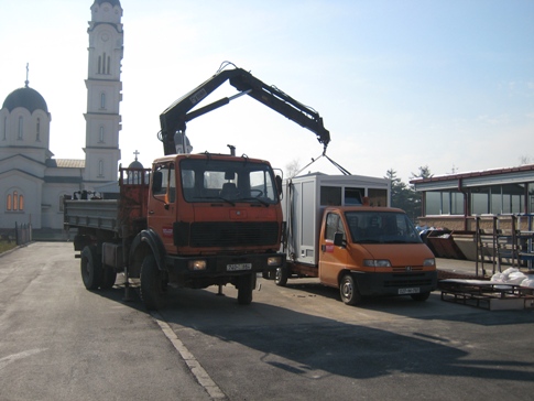 Mises à jour de transport par camion grue