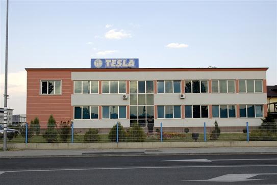 Bâtiment administratif de l'Usine de bateries "Tesla" à Brcko